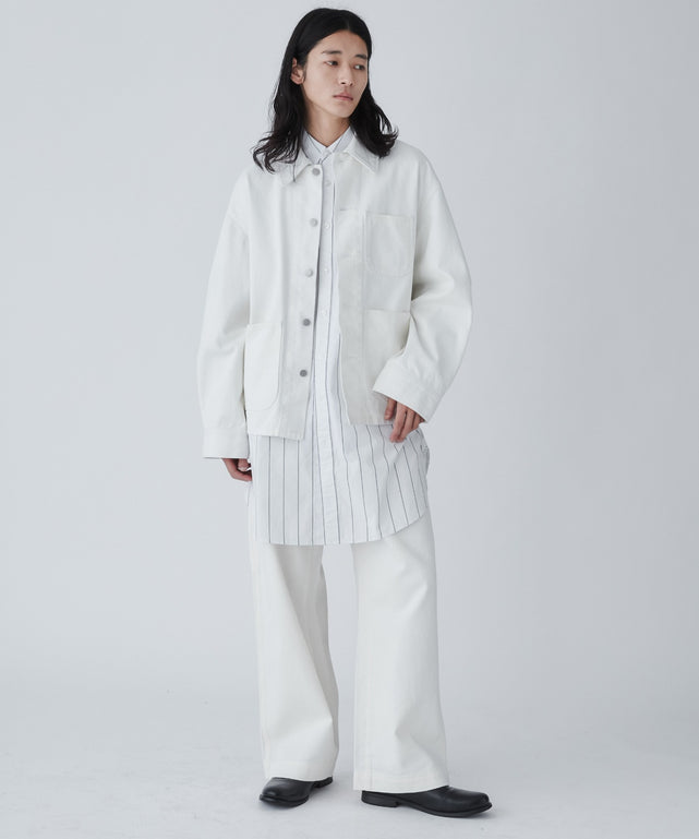 ホワイト モデル：181cm L着用