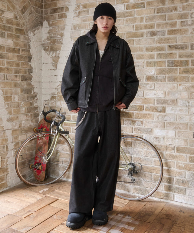 デニムブラック モデル：175cm L着用