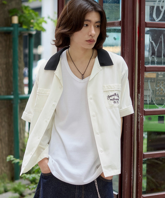 ホワイト モデル：182cm L着用