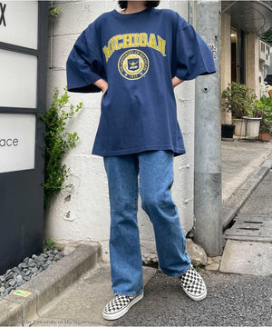 ネイビー モデル：155㎝ L着用