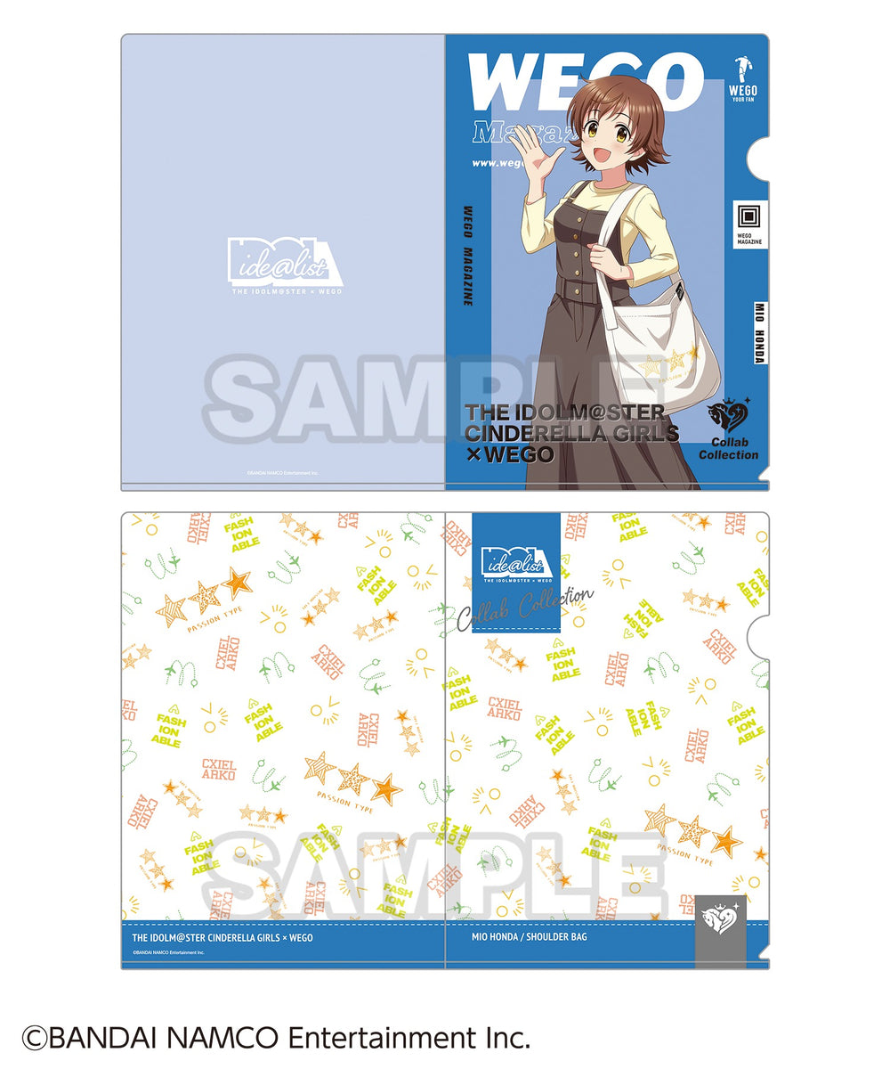 【ide@list】アイドルマスター シンデレラガールズ A4クリアファイルセット