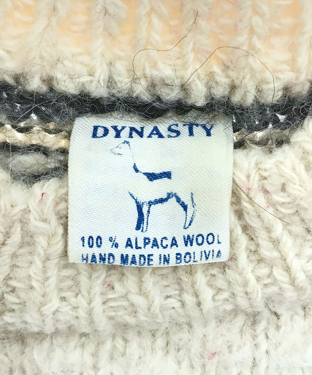 DYNASTY ノルディックニット アルパカウール