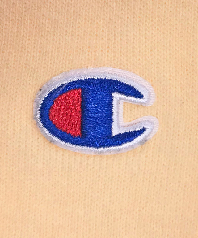 Champion リバース パーカー ワンポイントロゴ 刺繍
