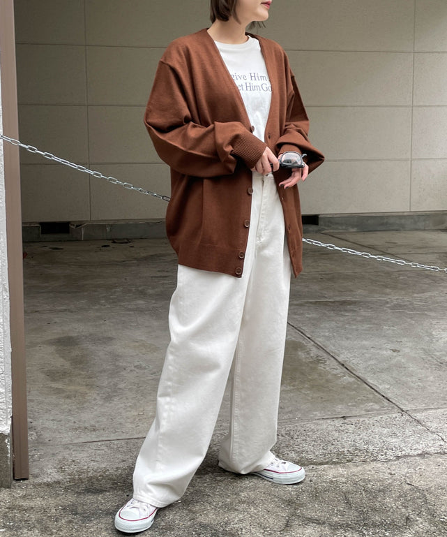 ブラウン　モデル：155cm Lサイズ着用