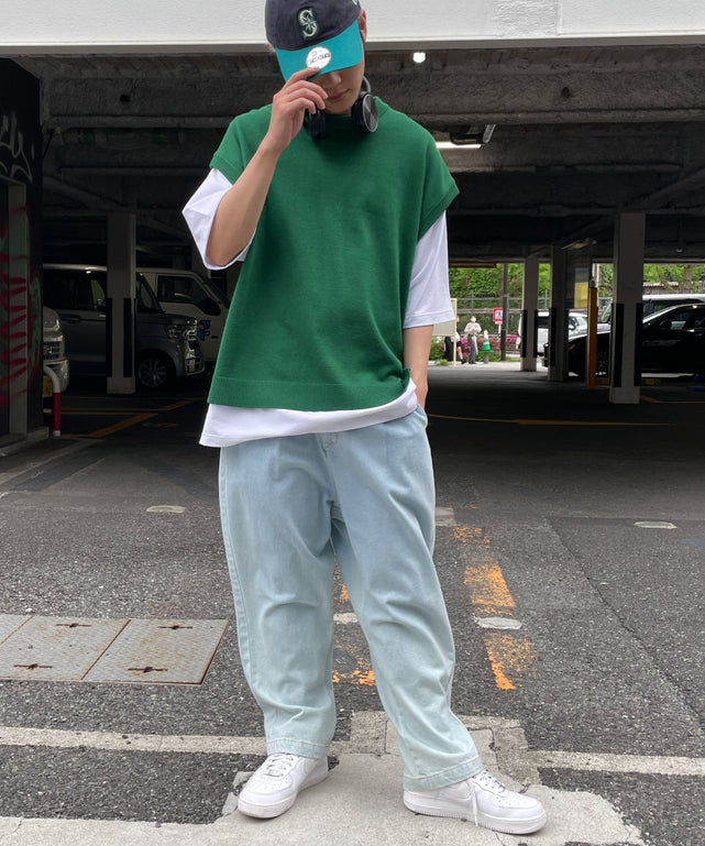 グリーン　モデル：175cm L着用