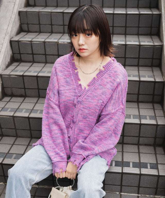 パープル モデル：160cm F着用