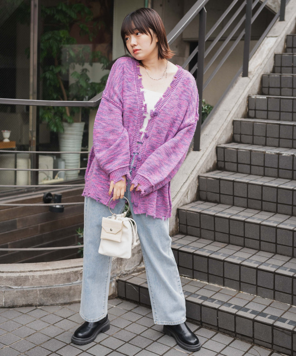パープル モデル：160cm F着用