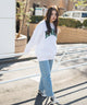 ホワイト モデル：162cm L着用