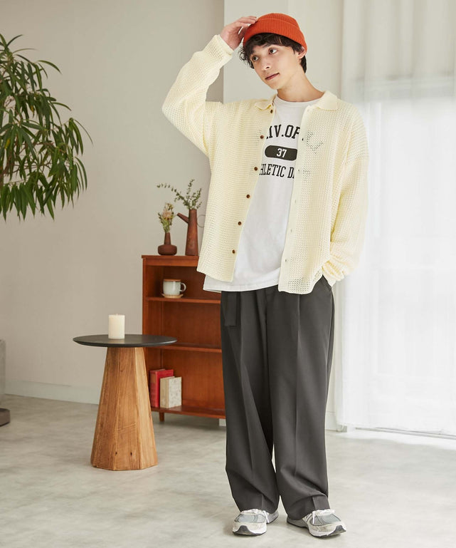 ホワイト モデル : 175cm L着用