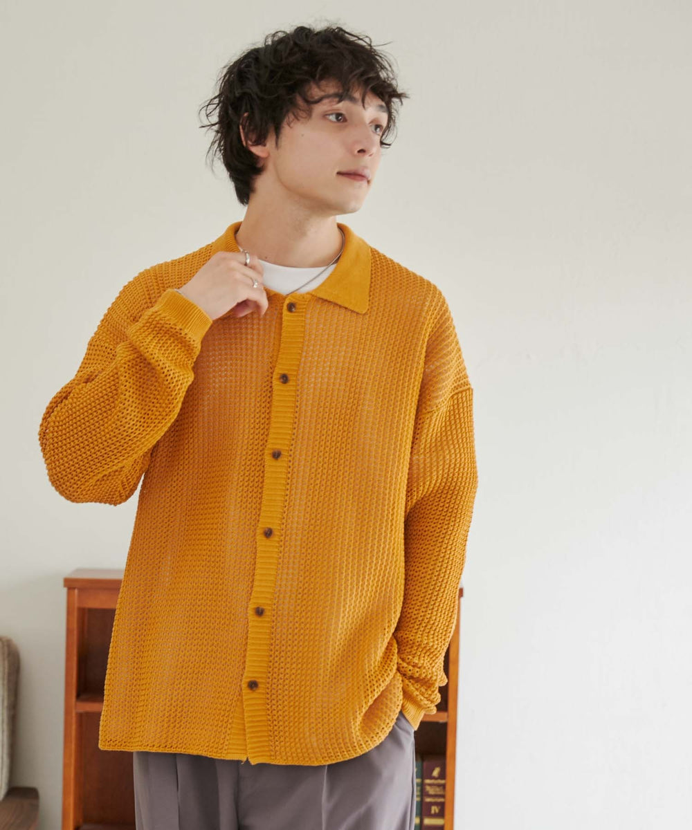 マスタード モデル : 175cm L着用