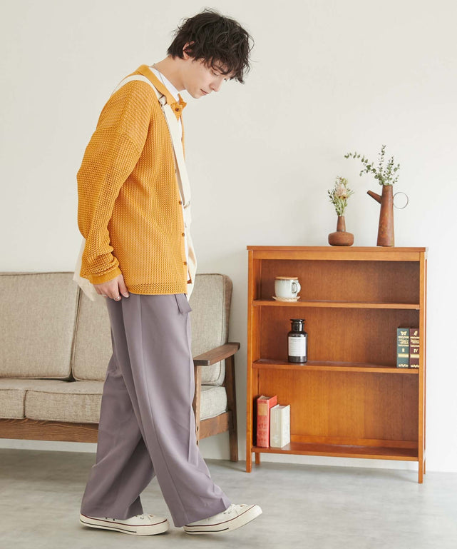マスタード モデル : 175cm L着用